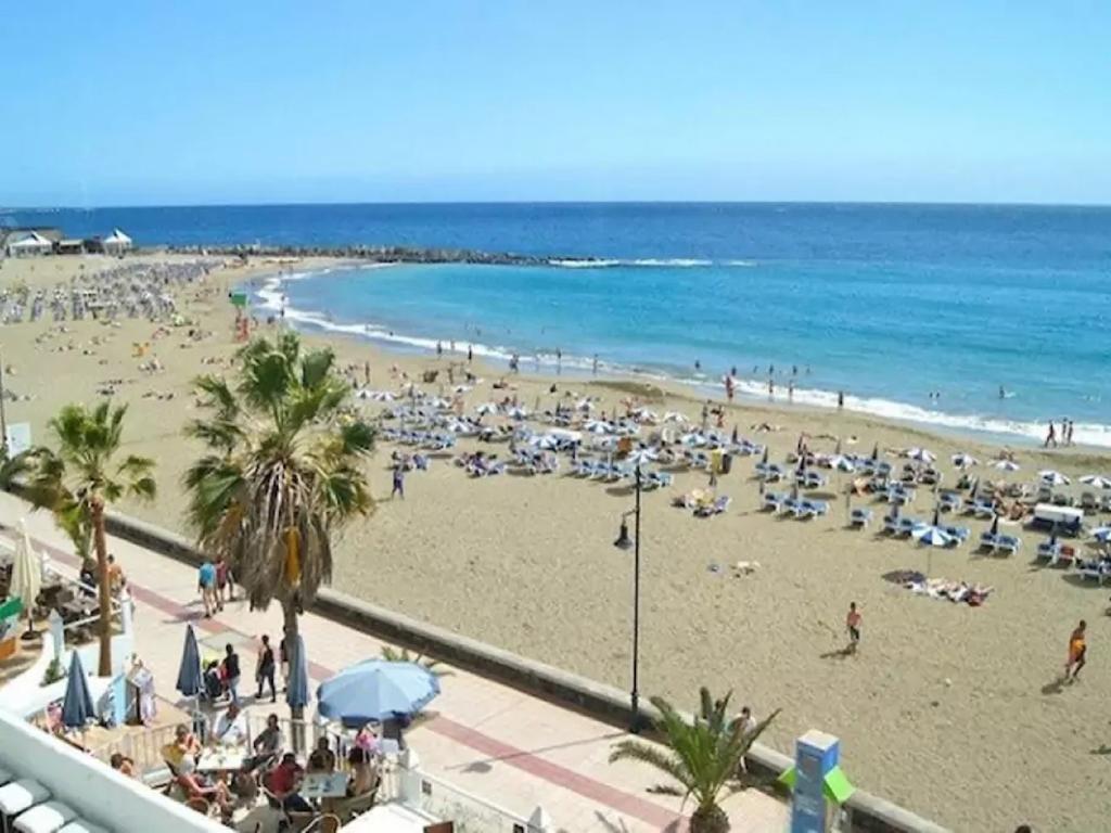 Jardin Canario Primera Linea De Playa Los Cristianos  Eksteriør bilde
