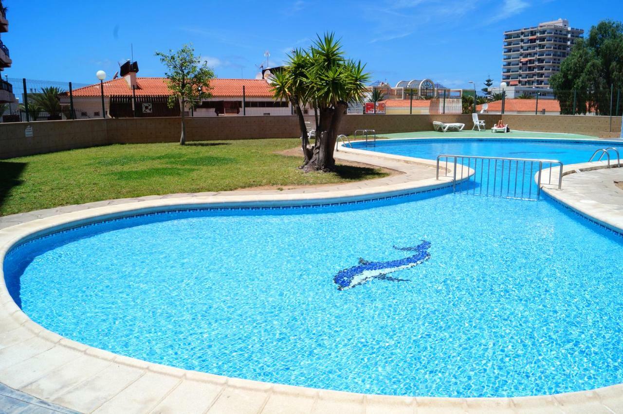 Jardin Canario Primera Linea De Playa Los Cristianos  Eksteriør bilde